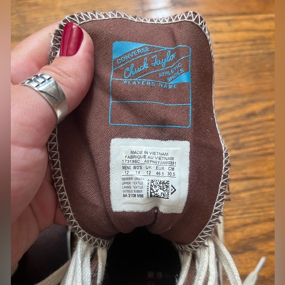 Chuck Taylor 70 High 'Final Club - Dark Root’ High Top Converse Sneakers - Picture 2 of 7